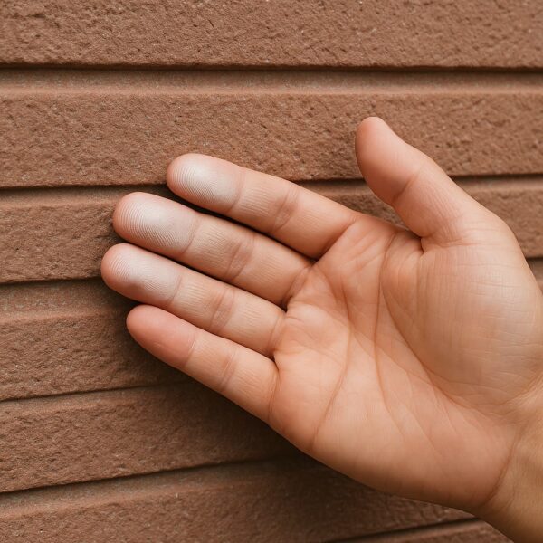 チョーキング現象はさわると粉が付く