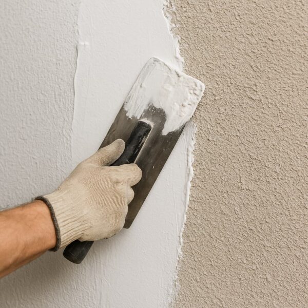 下塗りは仕上げの出来栄えを左右する大事な工程