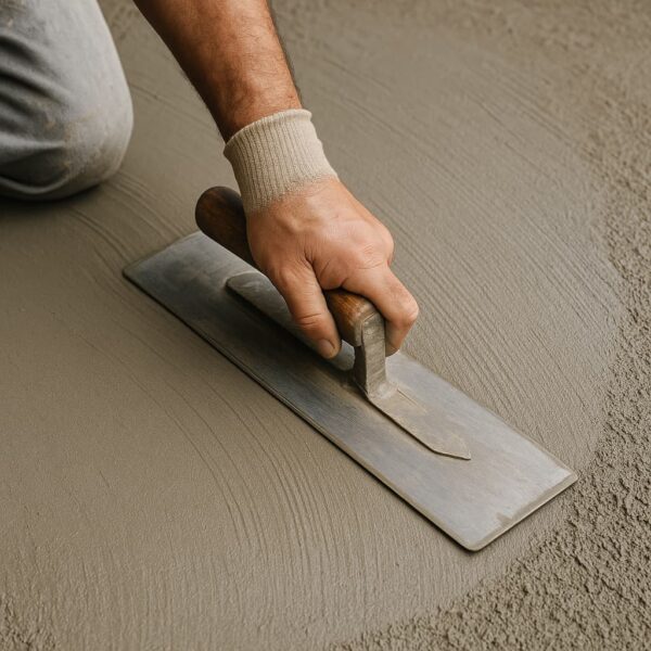 金鏝仕上げはコンクリート土間などに使われる