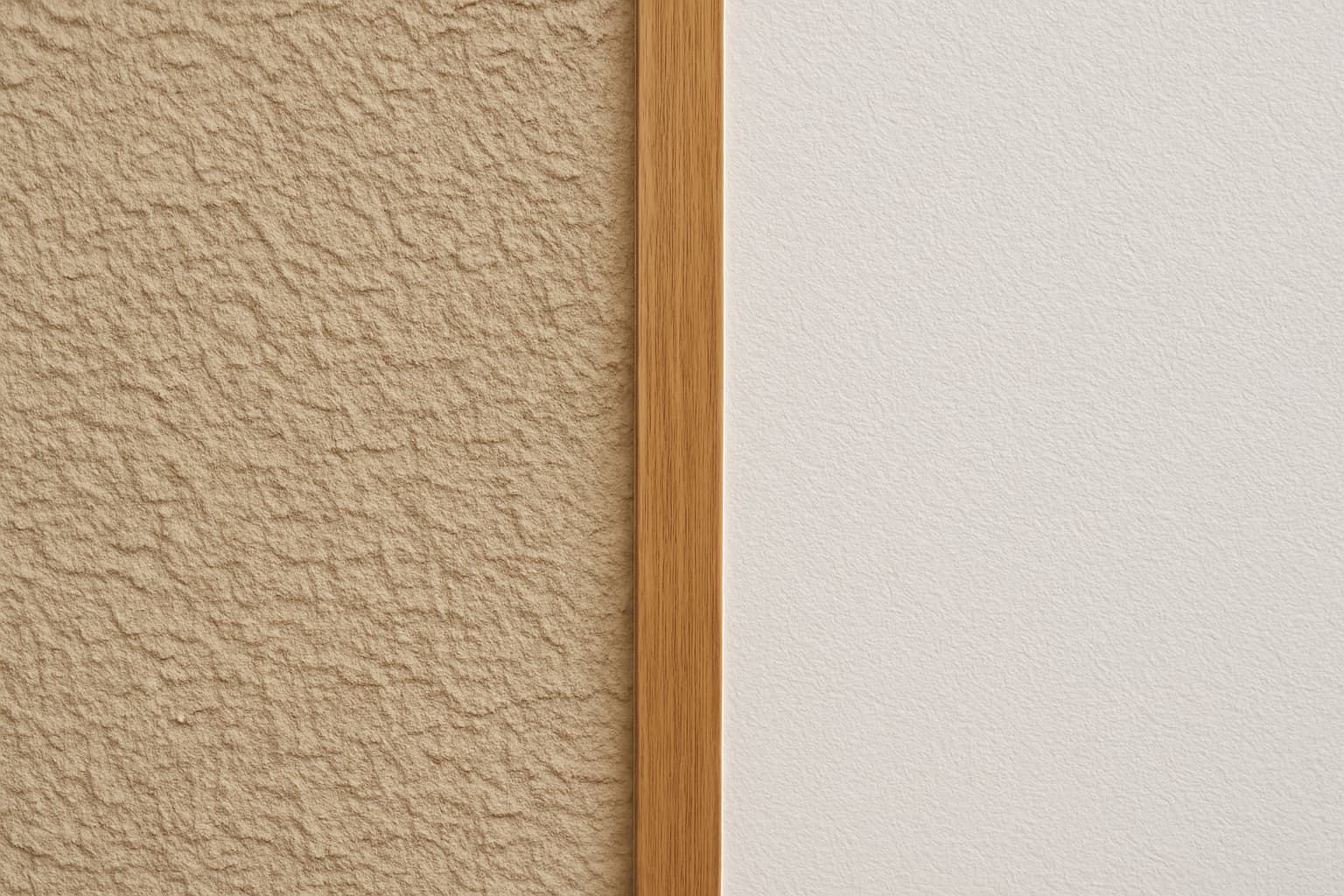 取り合いは見切り材を用いる事がある