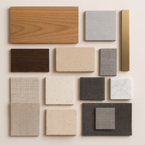 自然素材のイメージ、左官では様々な自然素材を扱う