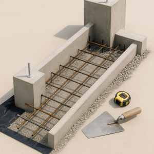 布基礎のイメージ