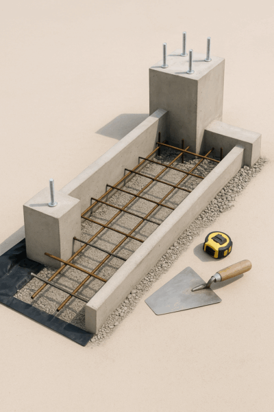 布基礎のイメージ