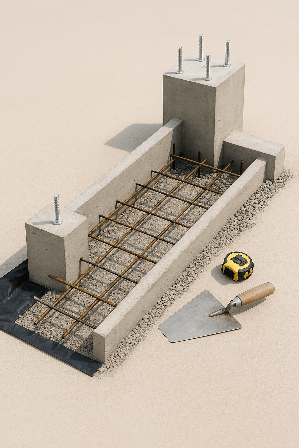 布基礎のイメージ