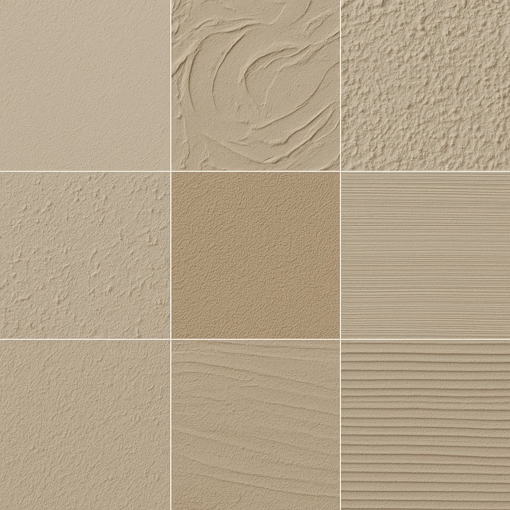 テクスチャーのイメージ 左官仕上げの醍醐味である。