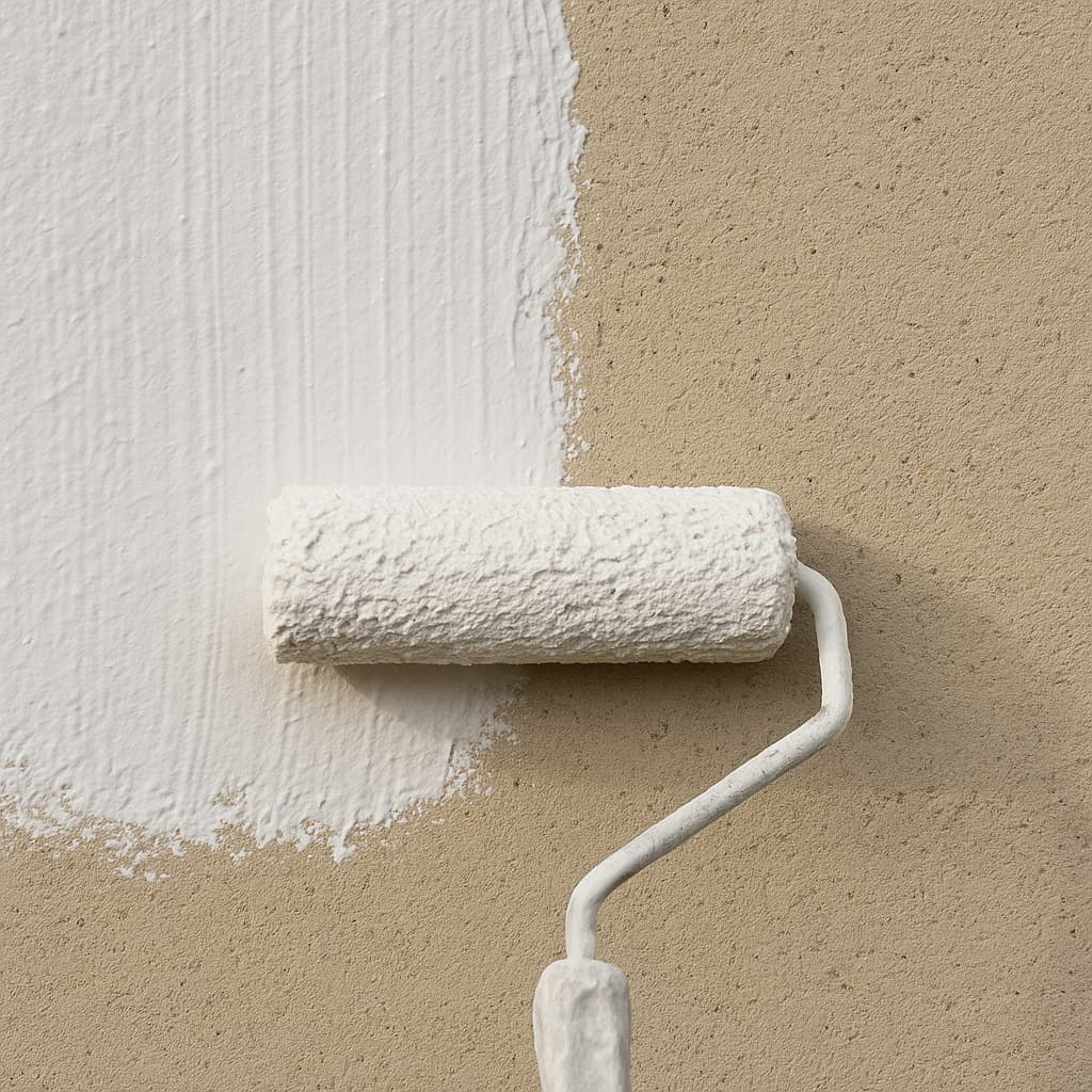 下地調整材のイメージ 丁寧に塗ると出来栄えが違う