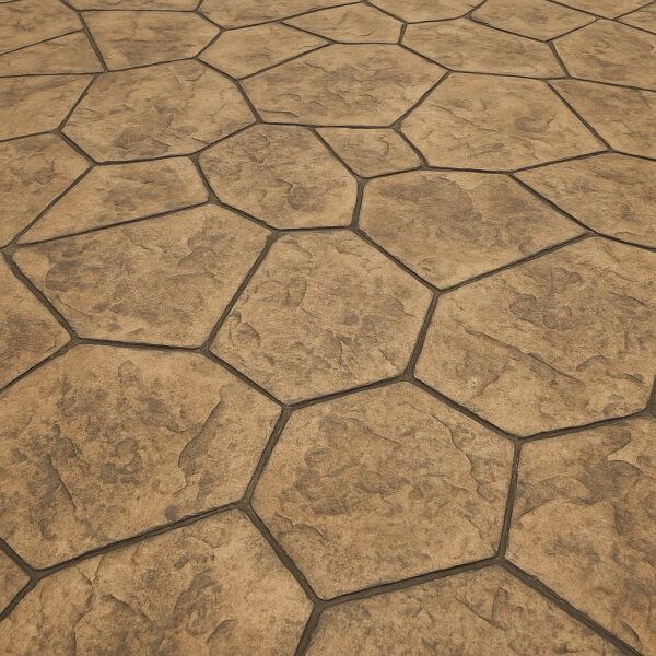 スタンプコンクリートのイメージ 様々な種類が有って楽しい