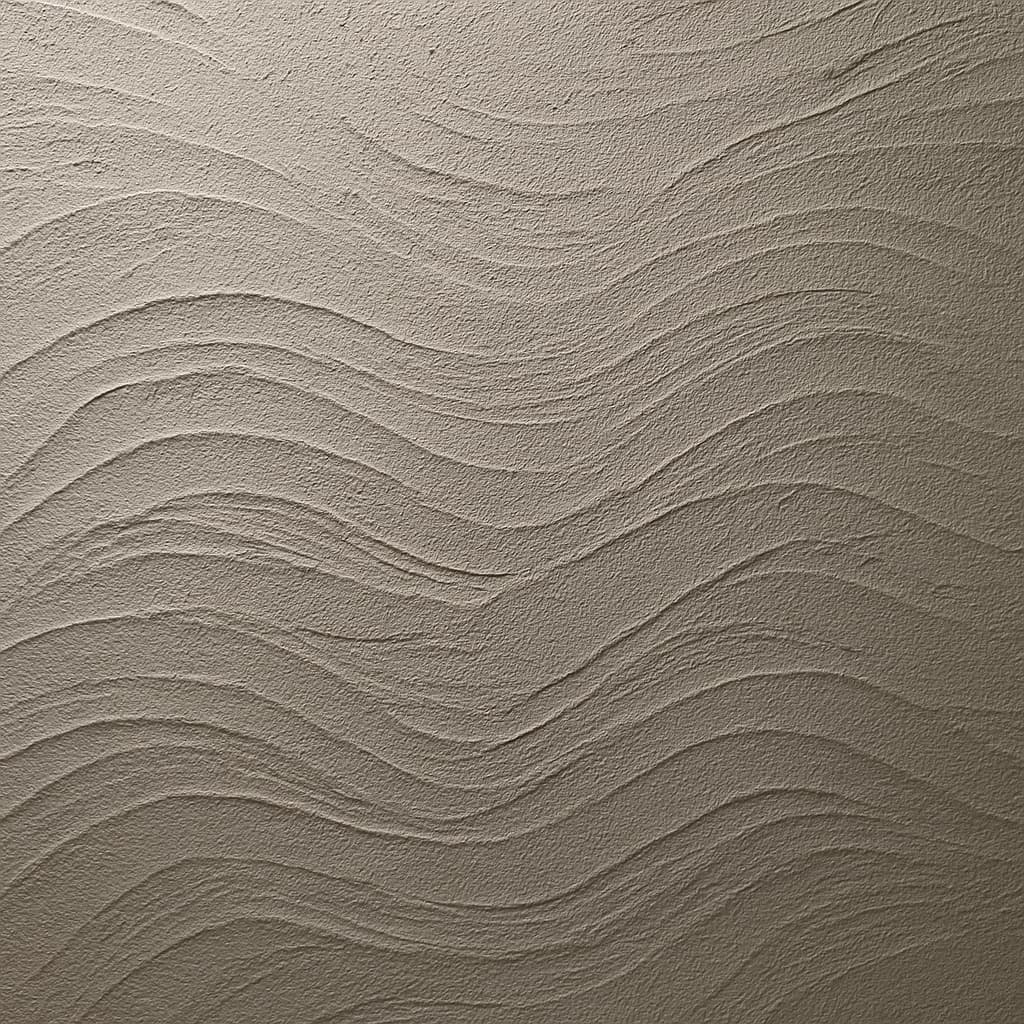 コテ波の良し悪しが仕上げに影響する