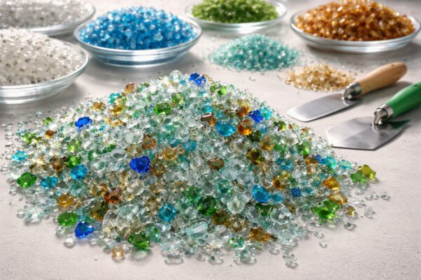 ガラス骨材のイメージ