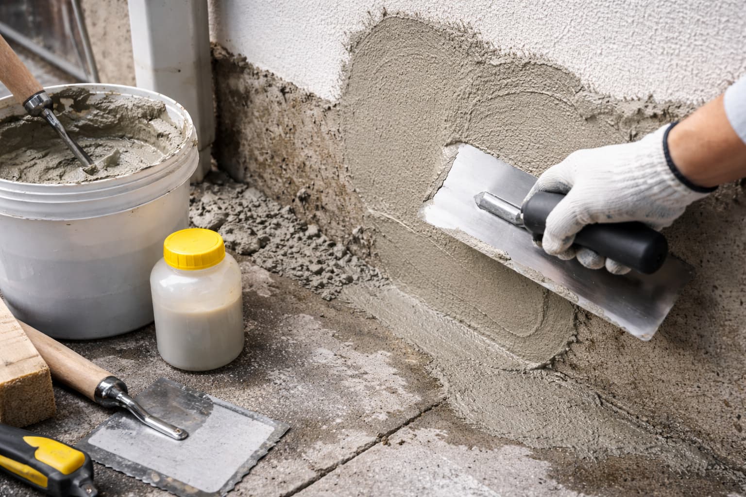 樹脂モルタルのイメージ