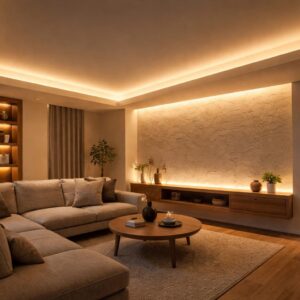 間接照明のイメージ 穏やか空間を演出する