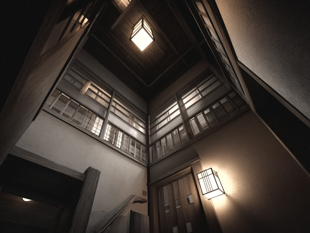 土間や玄関が利便性を向上させる