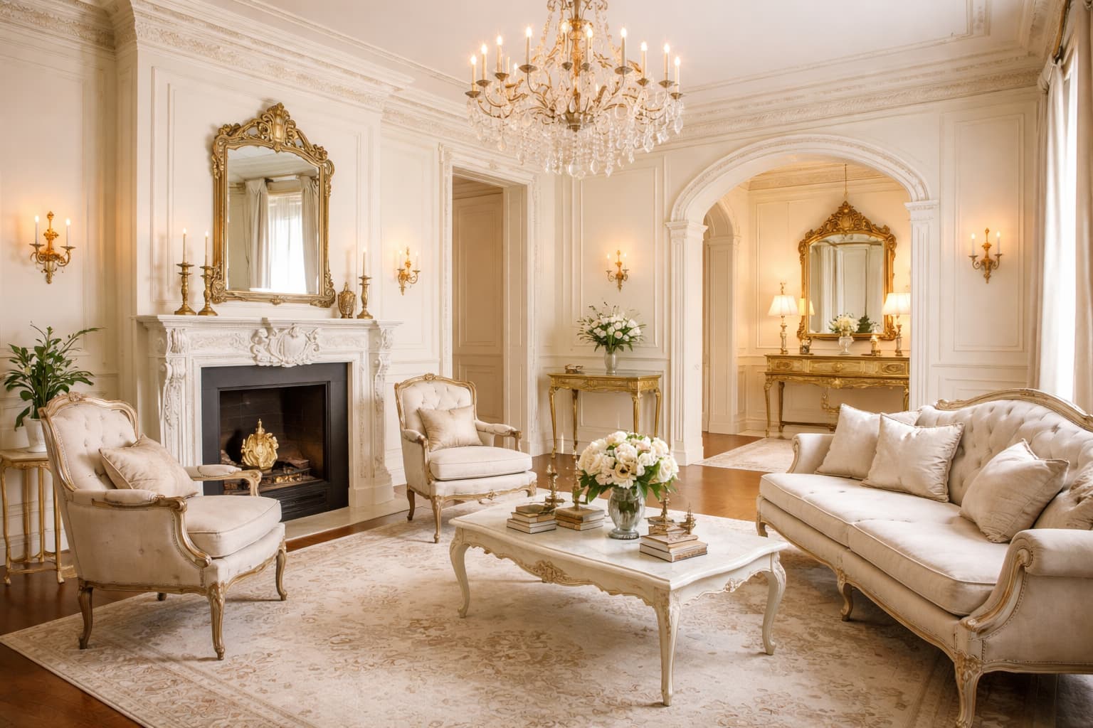 クラシックなスタイルの内装例