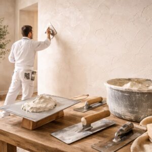 塗り壁の施工イメージ