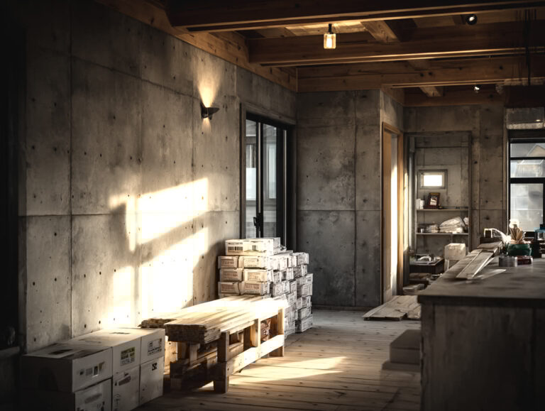 素材が空間に与える印象も大きい